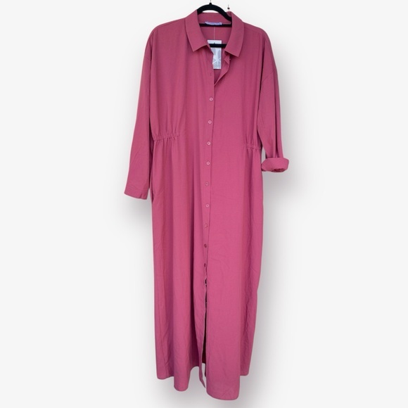 Tavin Dresses & Skirts - Tavin Button Down Maxi Dress Size 14/XL